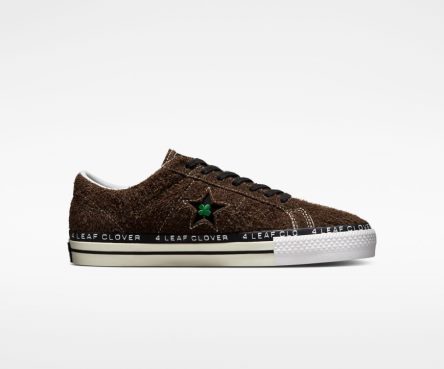 Zapatillas Bajas Converse x Patta Four-Leaf Clover One Star Pro Mujer Verde Oliva Blancas | PE E72485